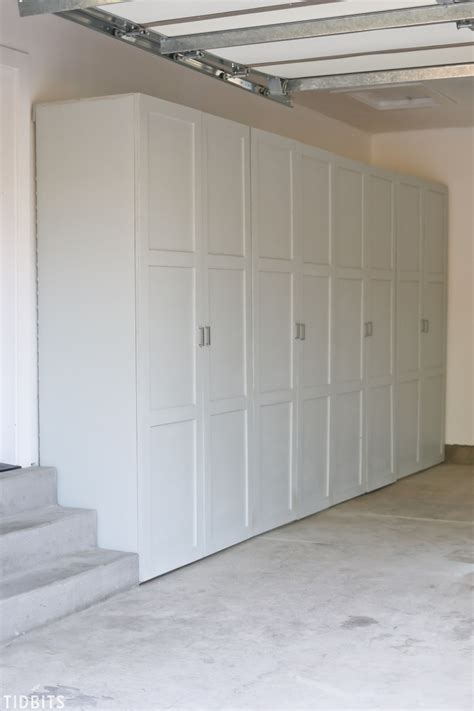 garage full wall cabinet plans